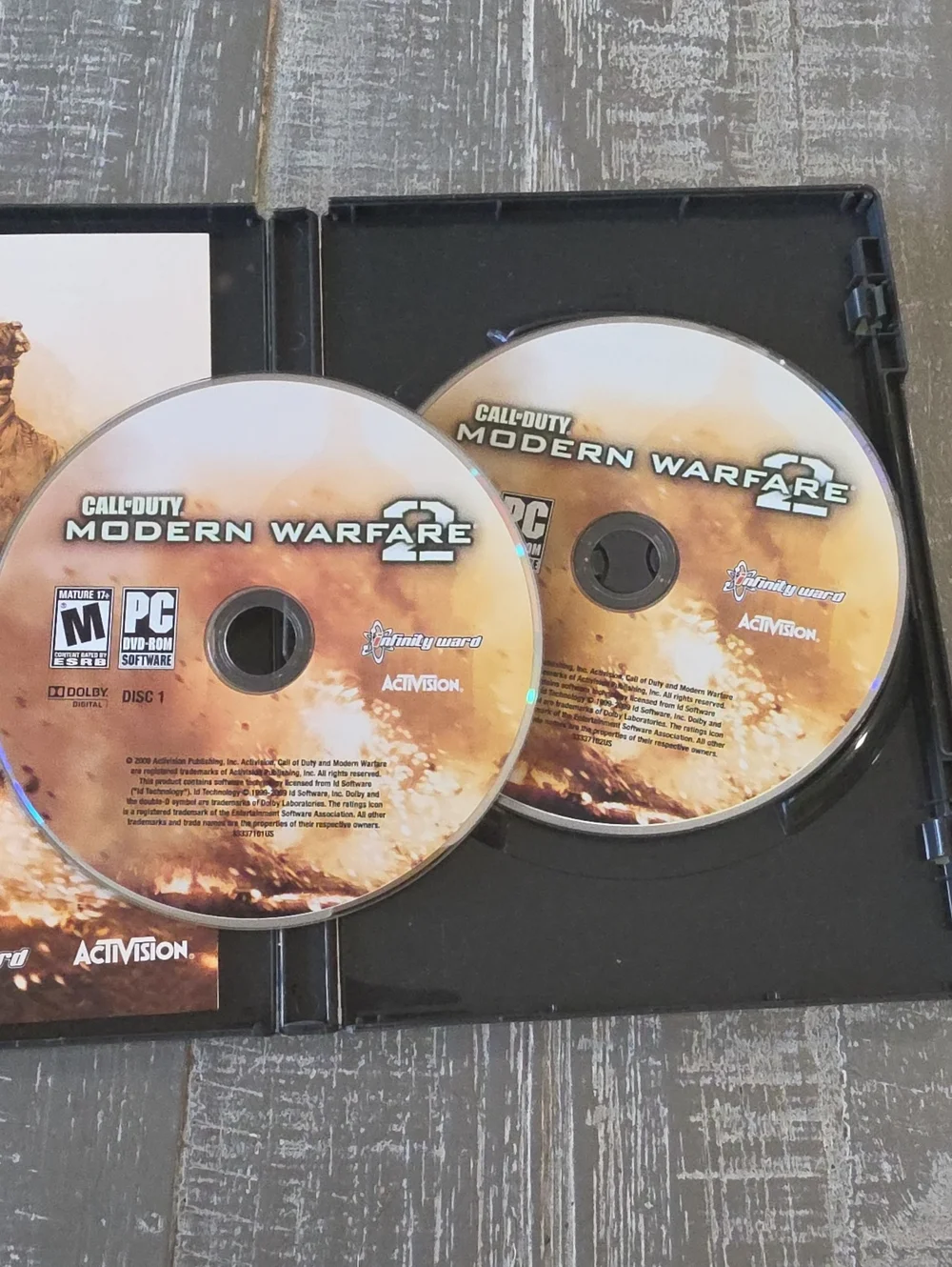 Call Of Duty - Modern Warfare 2, Windows PC, Rated M, 2 DVD-ROM Set, 2009 COD